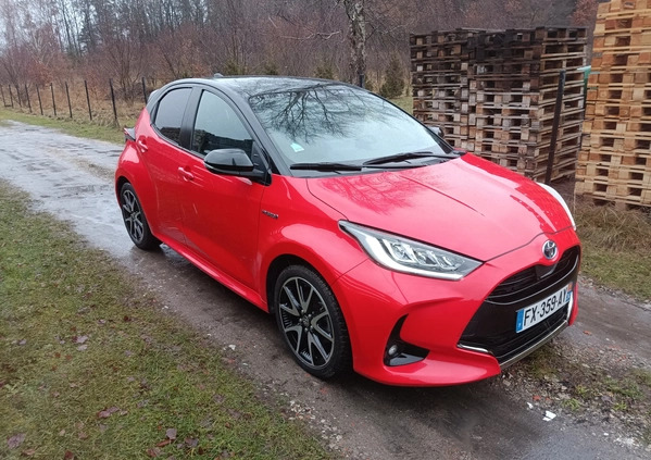 Toyota Yaris cena 82500 przebieg: 23000, rok produkcji 2021 z Gubin małe 781